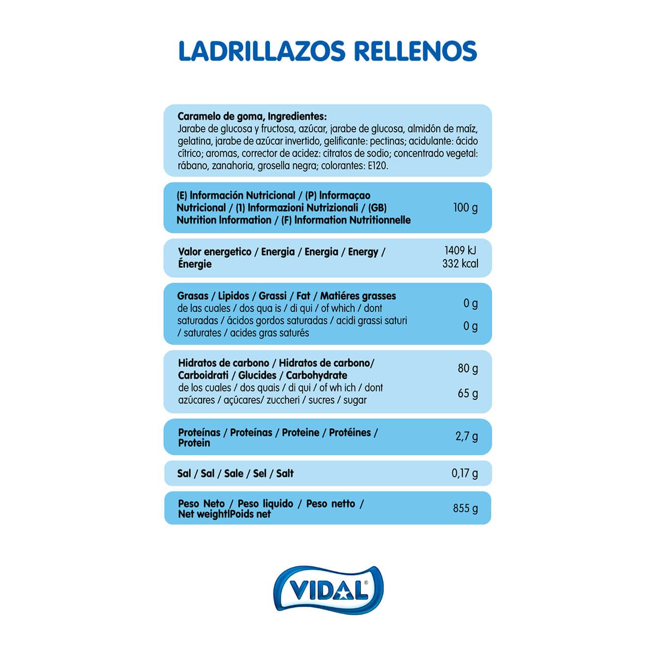 NUBE LADRILLO RELLENO ESTUCHE 885G