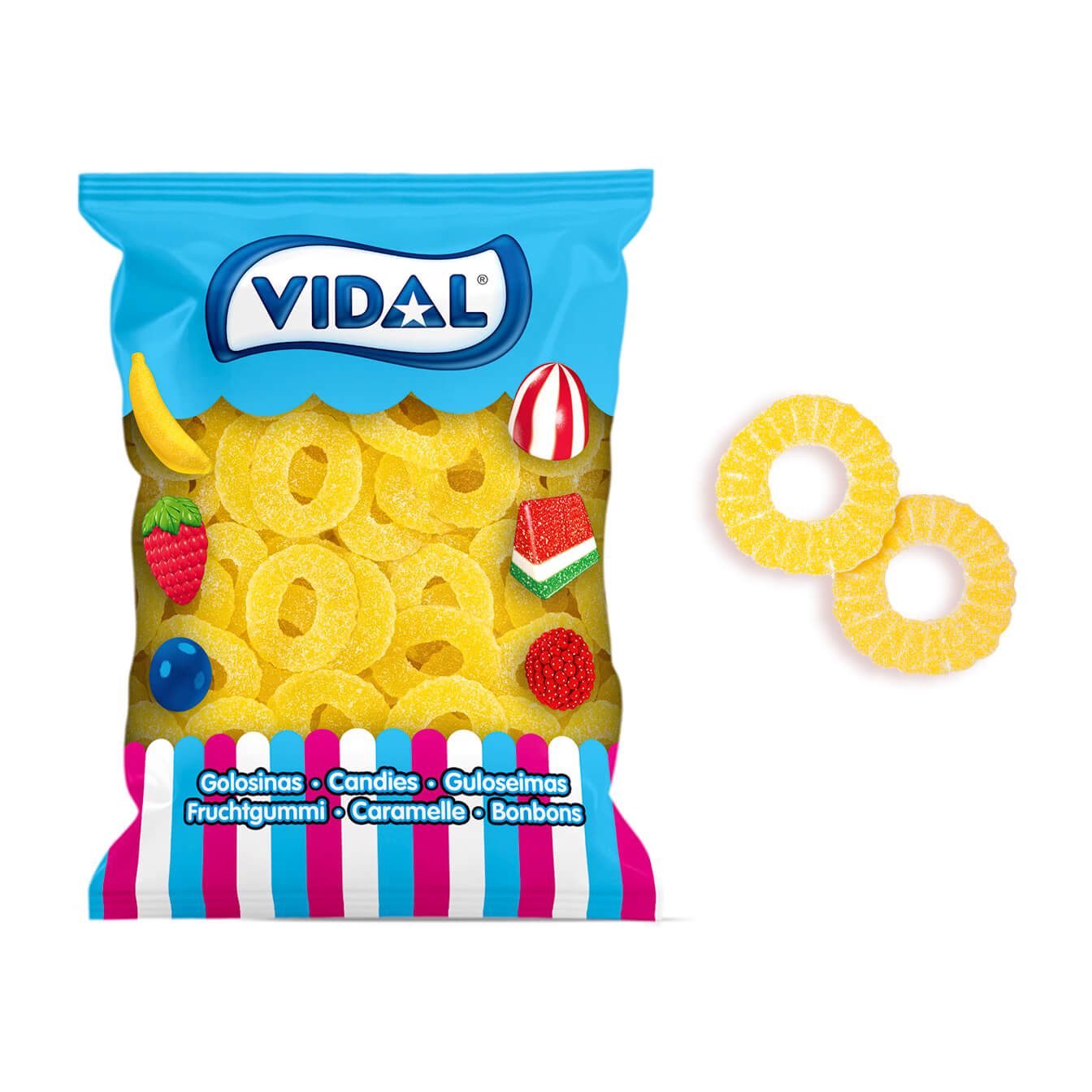 RODAJA DE PIÑA BOLSA 1,5KG