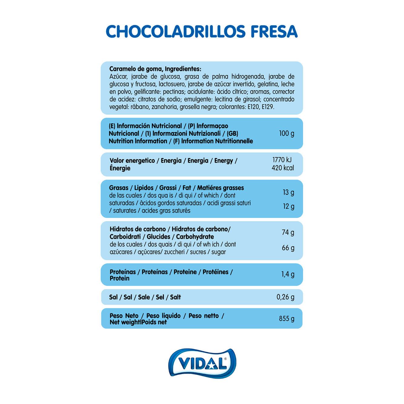 CHOCONUBE LADRILLO ESTUCHE 855G