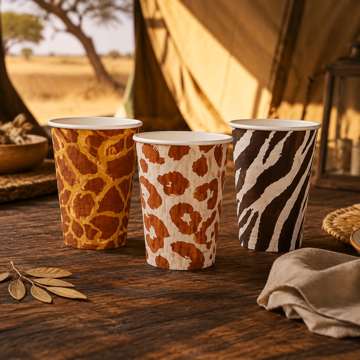VASOS SAFARI
