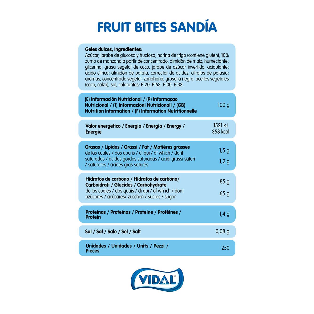 GAJO REGALIZ SANDÍA BOLSA 1,5KG