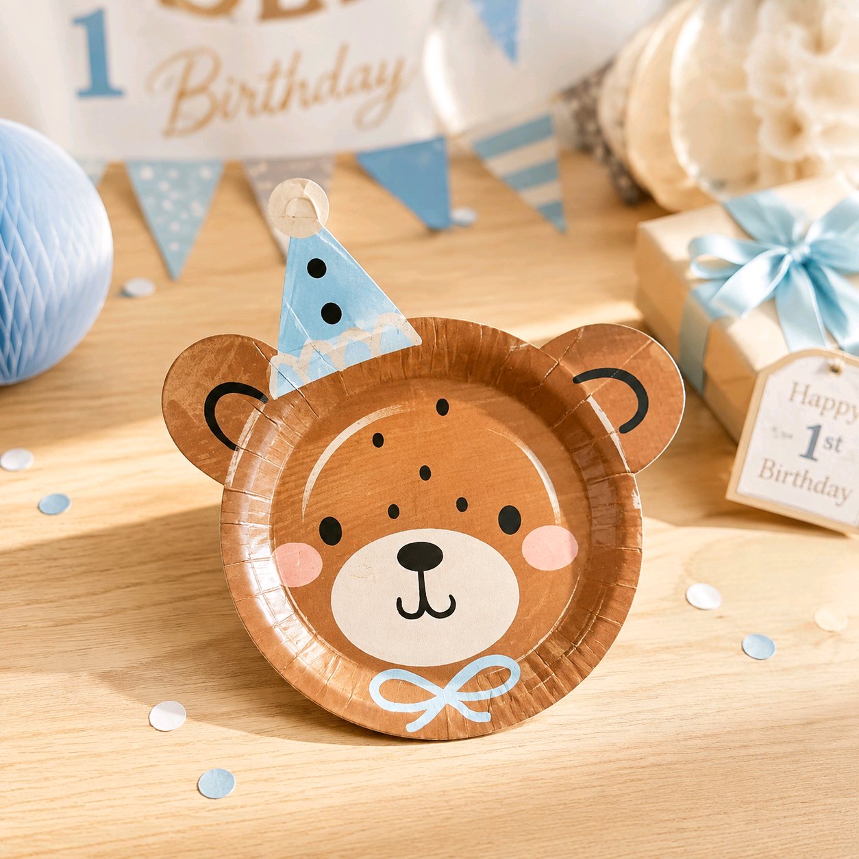 PLATOS OSO DE PELUCHE
