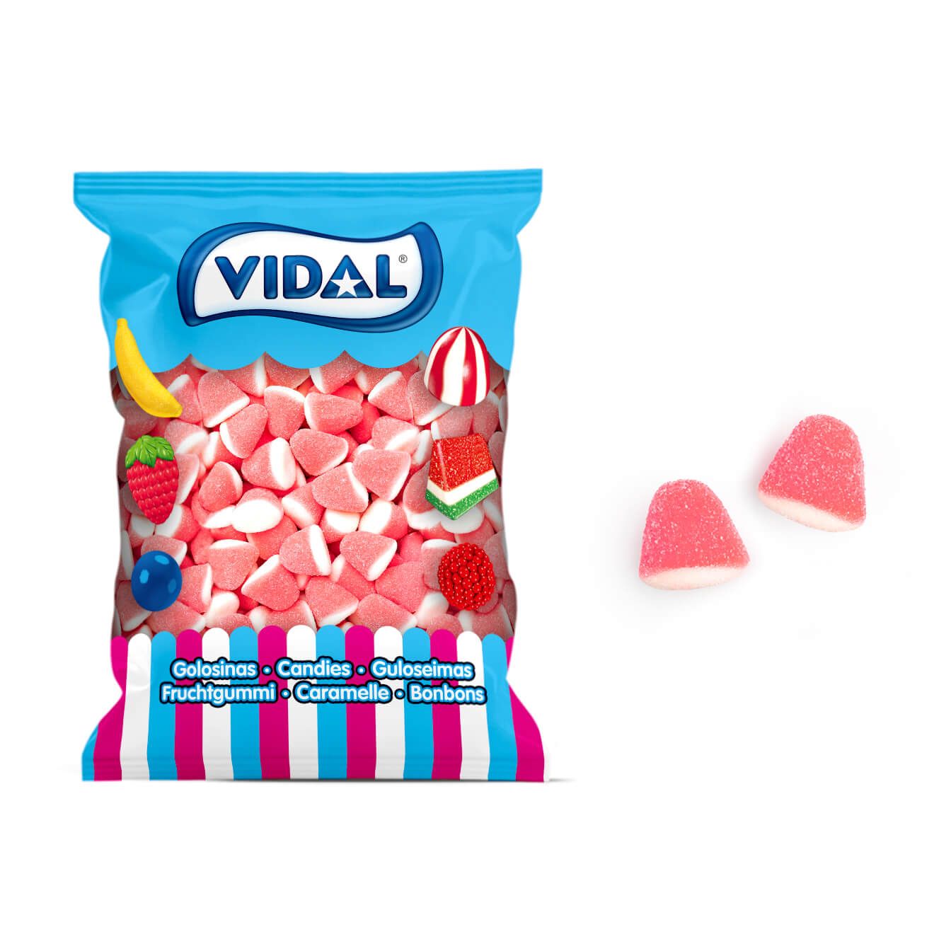 Besos Fresa Vidal 1KG