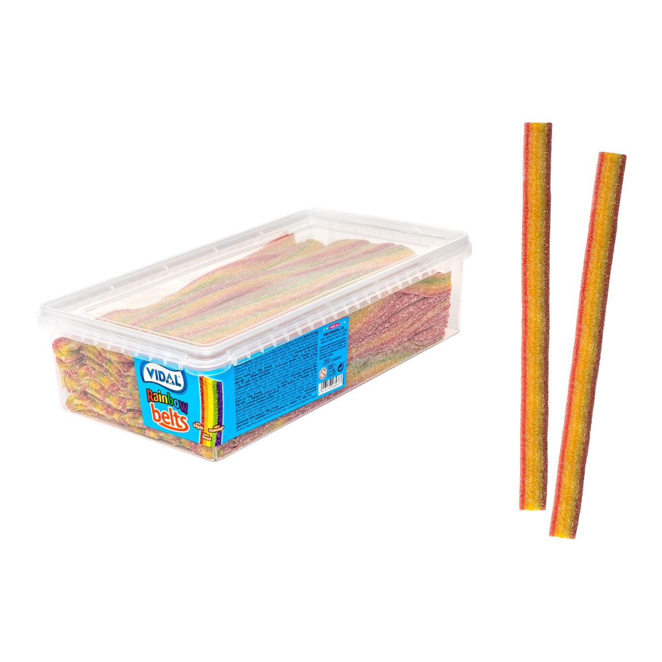 CINTA PICA REGALIZ MULTICOLOR BANDEJA 1,6KG