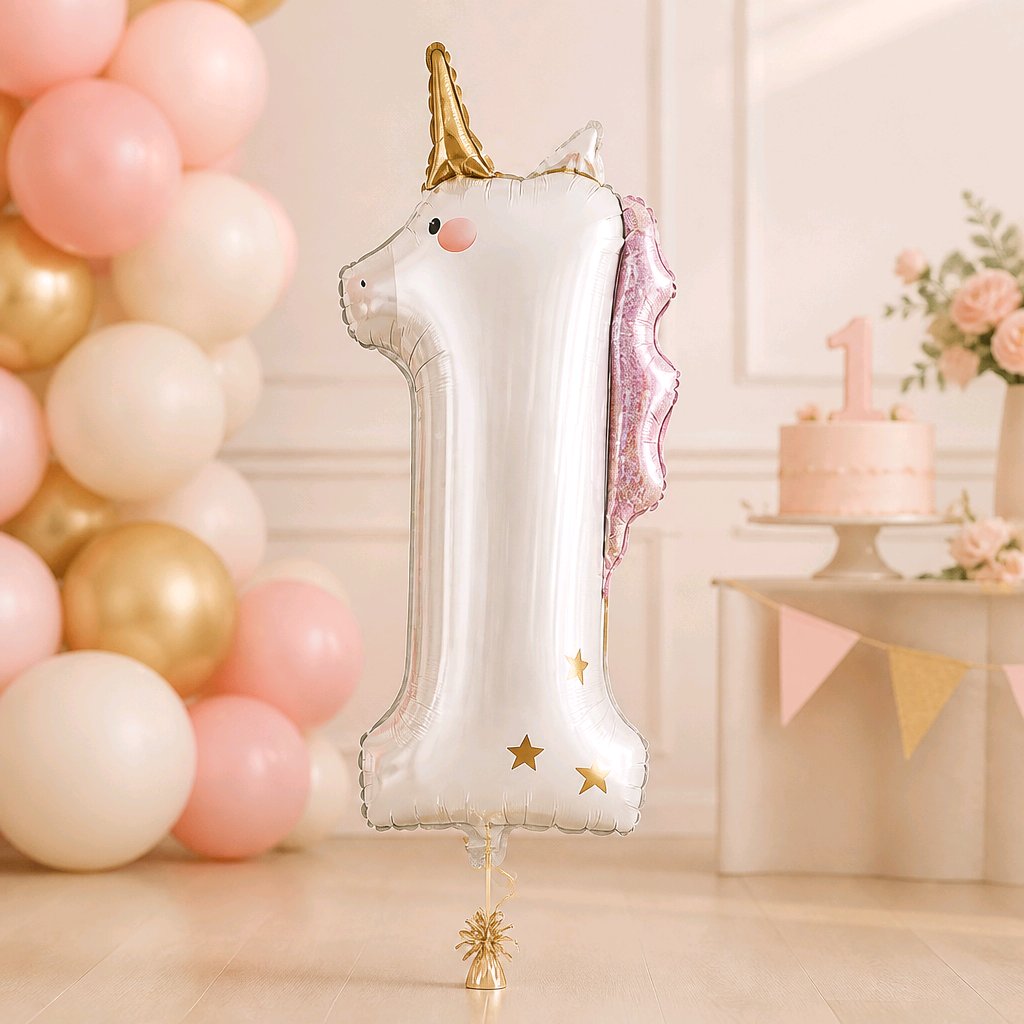 GLOBO UNICORNIO NÚMERO 1