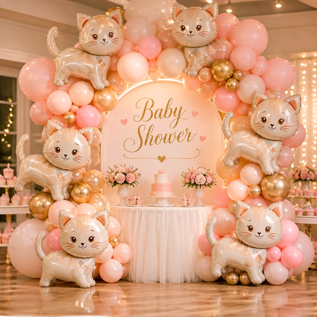 GLOBO GATITO BABY SHOWER