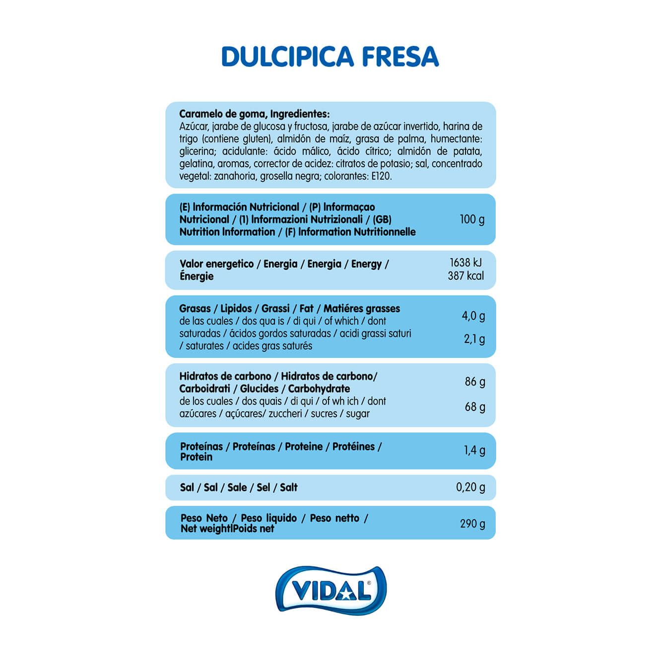 REGALIZ RELLENO DE NATA PICA TARRINA 290G