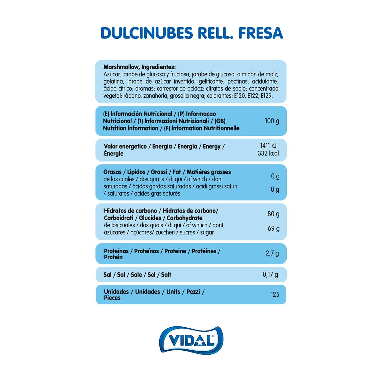 NUBE RELLENA BOLSA 837,5G