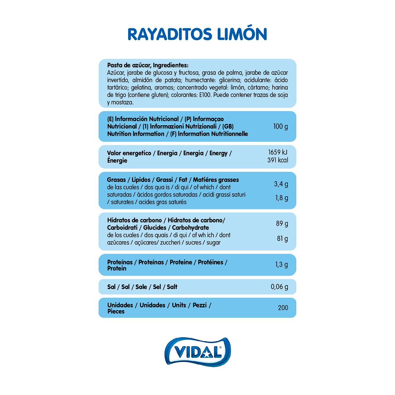 REGALIZ RAYADO LIMÓN BANDEJA 1,4Kg