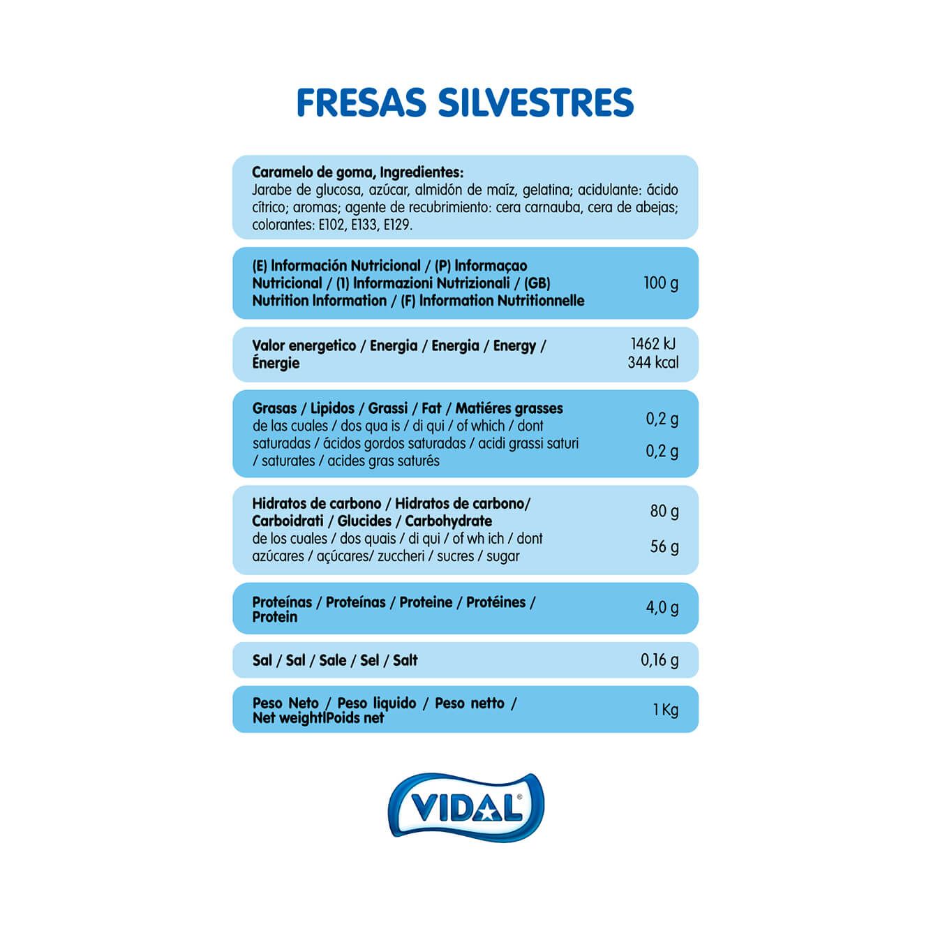 FRESA SILVESTRE 1KG