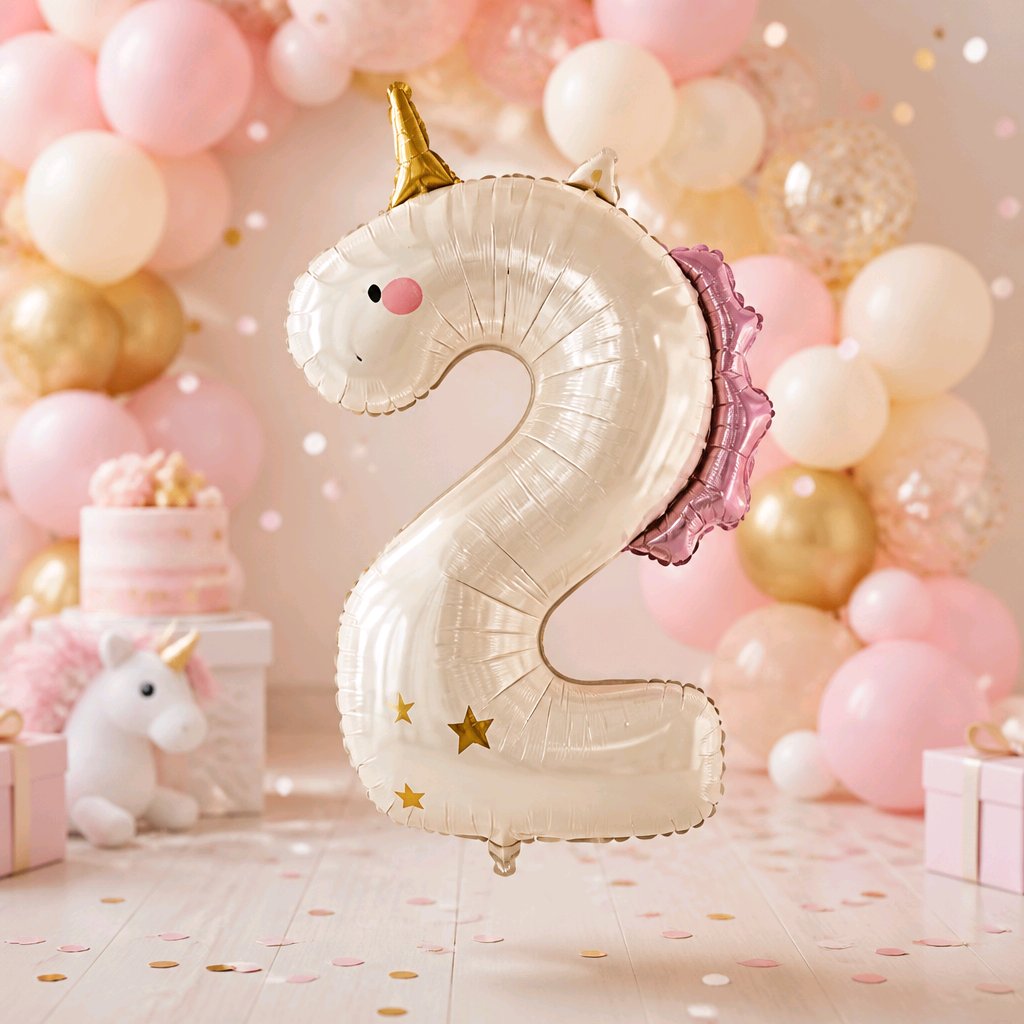GLOBO UNICORNIO NÚMERO 2