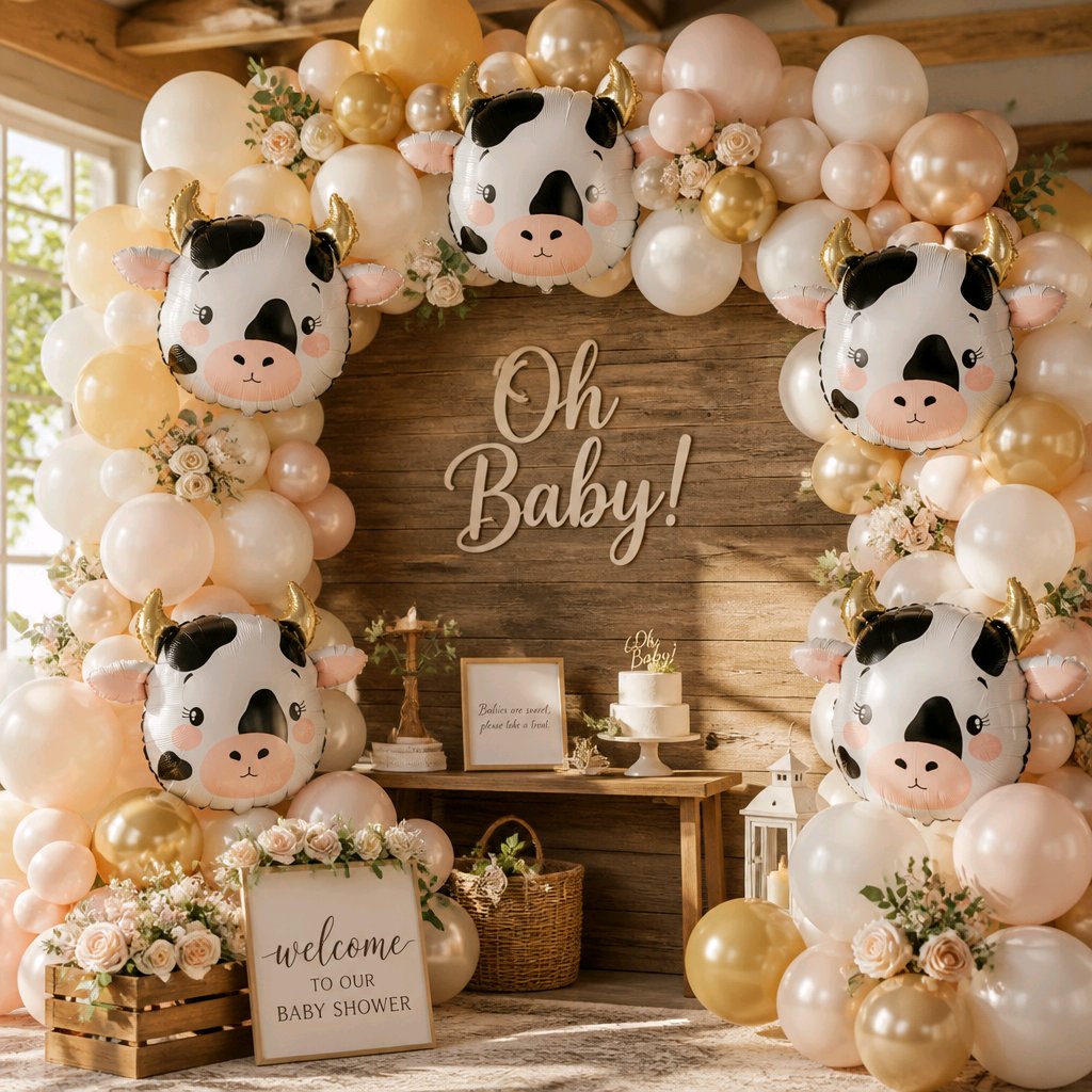 GLOBO VAQUITA BABY SHOWER