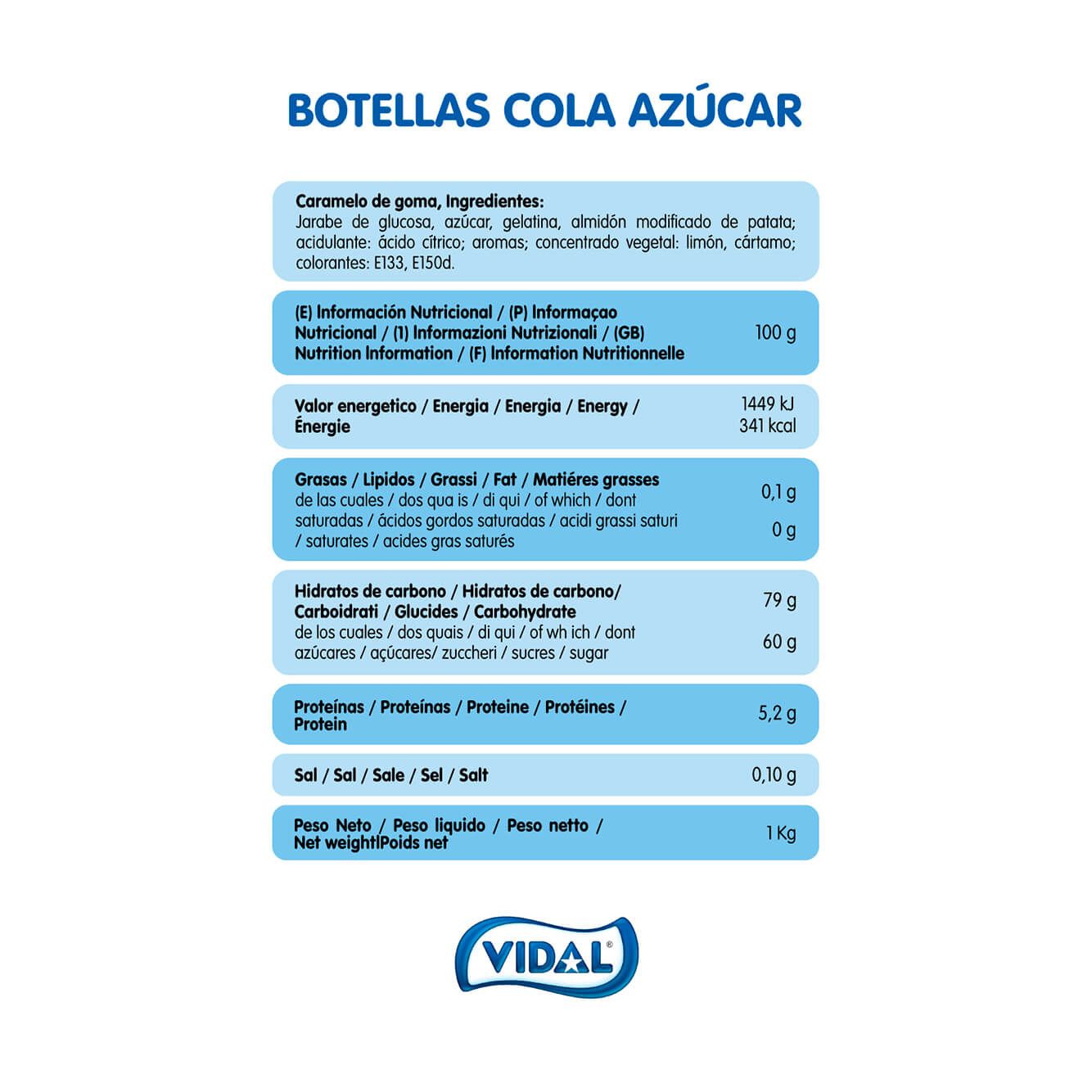 Coca-Cola Vidal 1KG